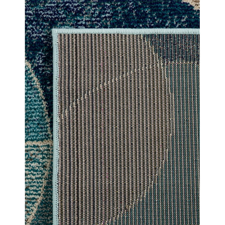 Unique Loom Seaside Chromatic 3 x 10 Navy Blue/Beige Indoor Geometric Coastal Runner Unique Loom Seaside Chromatic 3 x 10 Navy Blue/Beige Indoor Geometric Coastal Runner