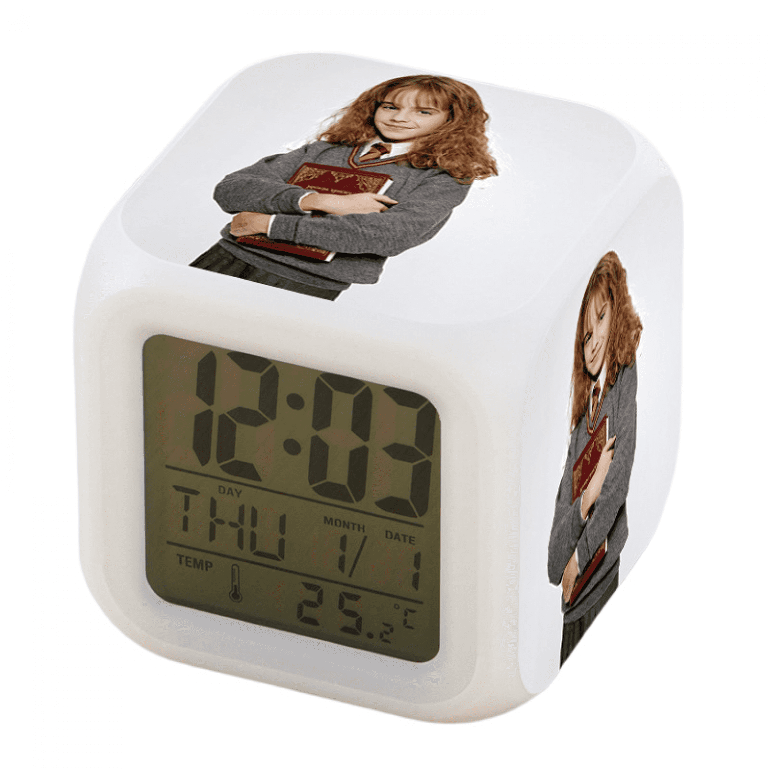 JUSTUP Digital Alarm Clock , LED Digital Bedroom Alarm Clock Easy