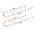 thumbnail image 3 of DAMIFU 2 Set Double Rv Refrigerator Bar Adjustable Tension Rods Up To 15.8\" - 27.6\" For Your Fridge Or Wardrobe For Outdoor Enthusiast, 3 of 9