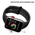 thumbnail image 2 of Autorización：Correa de reloj deportivo compatible con Watch 42-44 mm Correa deportiva de repuesto de silicona suave Compatible con iWatch Series 5/4/3/2/1, S/M, M/L Adepaton 2033270-3, 2 of 9