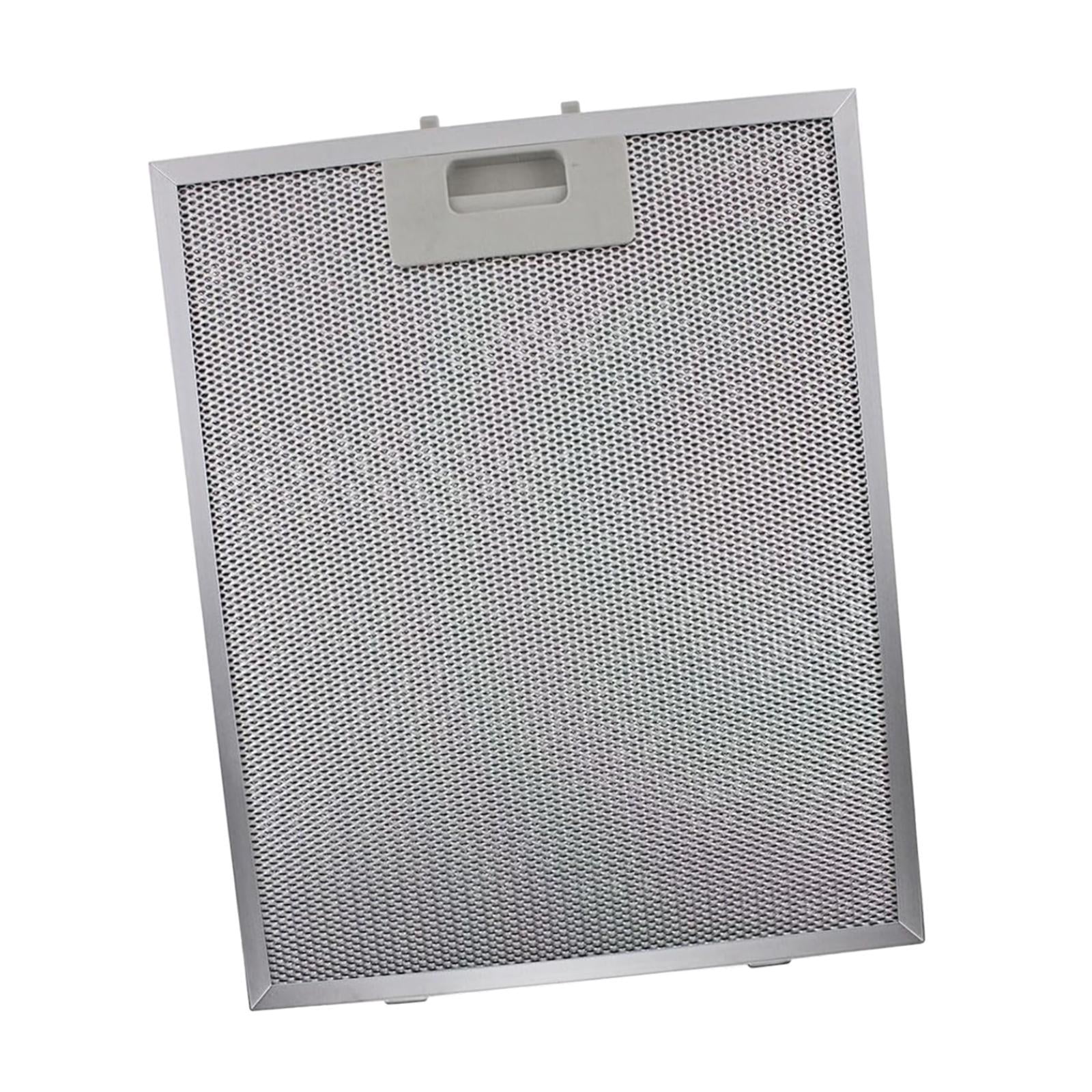 2 Pieces Range Hood Filters Grease Filter Kitchen Oil Filters Reusable Aluminum Mesh for Home Restaurant Kitchens
