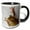 Black/White, variant on 3drose, Frog Looking at Viewer, 11oz Two-tone Black Mug