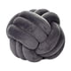thumbnail image 5 of almohada de bola de nudo,almohada de bola de nudo suave almohada de tiro redonda de terciopelo,Cojín Decoración del hogar Almohada de felpa decorativa,Cojín anudado para cama Tejido a Gris, 5 of 9