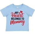 thumbnail image 3 of Inktastic My Heart Belongs to Mommy with Red Hearts Boys or Girls Toddler T-Shirt, 3 of 5
