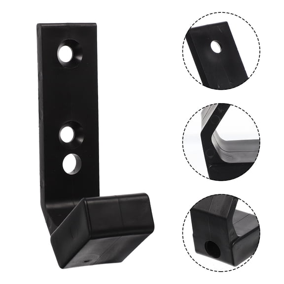 2Pcs Wall Mounted Barbell Rack Barbell Storage Rack Weight Bar Holder Fitness Equipment Rack