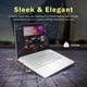 thumbnail image 2 of HP Stream Laptop de 14", Procesador Intel N150 (hasta 3,60 GHz), Microsoft 365 de 1 Año, Copilot AI, 4GB RAM, 128GB de Almacenamiento UFS, Carga Rápida, Wi-Fi 6, Win 11 S, Plateado, con Ratón Inalámbrico, 2 of 9
