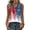 #01 Red, variant on 4th Of July Tops for Women Usa Flag Print Button Down V-Neck Sleeveless Tunics Patriotic Flowy Slim Fit Summer Daily Wear Tees,M,#01 Red