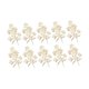 thumbnail image 3 of 10 piezas de plantas artificiales decorativas, plantas de simulación, accesorios para fotos, portátiles, bricolaje Flor Hueca 39cm, 3 of 6