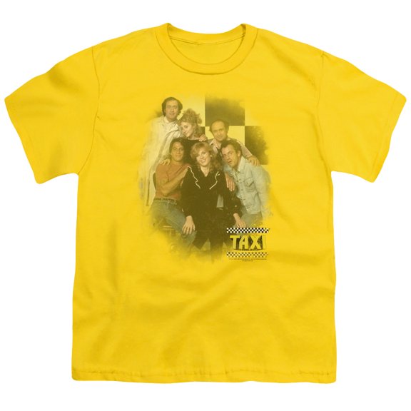 Taxi - Sunshine Cab - Youth Short Sleeve Shirt - X-Large