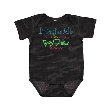 

Inktastic I m Being Promoted to Big Sister Gift Baby Girl Bodysuit