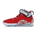 thumbnail image 2 of Nike Men's LeBron 17 Graffiti Remix Red Basketball Shoes, from StockX, 2 of 5