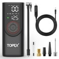 thumbnail image 1 of TOPEX 12V Car Tyre Inflator Portable Air Compressor Cordless Air Pump 150PSI Air Pump Dual Power Electric Tyre Pump for Car/ Motorcycle/ Bike/ Ball/ Custom, 1 of 12