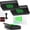 Greeen, variant on Smart in Car Hud Co Pilot, Navigation Windshield Display GPS Speedometer Bds, Heads up Real Time Speed 10hz Refresh USB Powered Auto Brightness Large Mph
