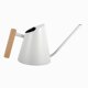 thumbnail image 4 of Regadera de Metal de acero inoxidable de 900ml, regadera pequeña y moderna para interior, casa, bonsái, jardín al aire libre, flor decorativa Blanco Soledad Regadera, 4 of 10