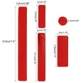 thumbnail image 2 of 21pcs Red Reflective Stickers Safety Warning Strip Tape for Car Trucks Bicycles Motorcycles, 2 of 6