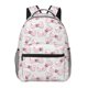 thumbnail image 1 of Fotbe Cute Bow Tie Mochila Casual con Estampado para Escuela, Viajes y Actividades al Aire Libre - Duradera, Ligera y Cómoda, 1 of 5