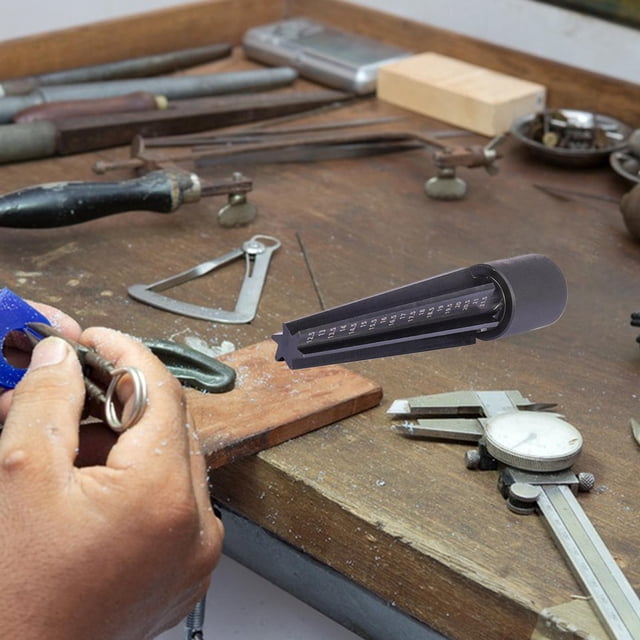 Medidor de anillo de tubo de cera Fernando herramienta para hacer anillos de joyería