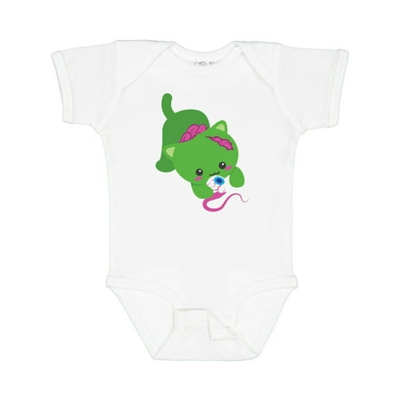 

Inktastic Zombie Cat Gift Baby Boy or Baby Girl Bodysuit