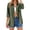 Button down shirt Green, variant on TrendOFT Womens Linen Button Down Shirt Casual Half Sleeve Cotton Blouse Loose Fit Collared Work Gauze Tops with Pocket White S