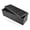 Black, variant on 45 Inches Large Folding Storage Ottoman Bench with Memory Foam