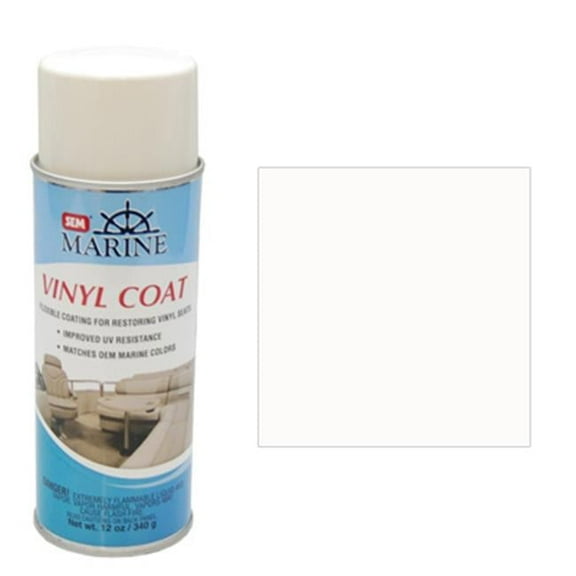SEM Products  12 oz Vinyl Coat Flexible Aerosol Coating Ranger White