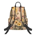 thumbnail image 2 of Balery Vintage Floral Butterfly Collage Lightweight Backpack for Men and Women - Durable and Water-Resistant, Ideal for School, Work, Travel, and Everyday Use, 2 of 9