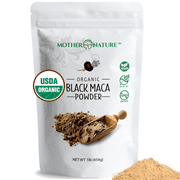 ORGANIC Black Maca Root Powder (Raw,1lb) - Premium USDA Certified, Ideal for Men & Women: Boost Your Workout, Enhance Muscle Recovery, and Energize with This Vegan, Non-GMO Superfood!