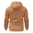 thumbnail image 4 of Vividxx Men's Hoodies & Sweatshirts Hooded Sweatshirt For Men Warm Lined Outdoor Sports Sweatshirt With Multiple Pockets For Fall And Winter Wear Long Sleeve, 4 of 5