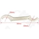 thumbnail image 2 of Llave de amortiguador de motocicleta, llave de amortiguador trasero, llave de tuerca de dirección y amortiguador trasero para SX, SXF, YZ, YZF, WRF, CRF, KX, KXF, RM, RMZ, DRZ, 125530 esquí esquí Gafas de esquí, 2 of 4