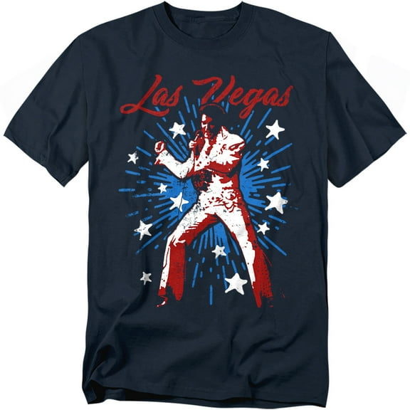 Elvis T-Shirt Vegas Superstar Unisex Graphic Tee for Men & Women
