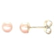 thumbnail image 2 of Collar y Aretes GREG J.M Perla Cultivada Natural Rosa Chapa de Oro, 2 of 5