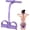 C, variant on Foot Pedal Resistance Band, 8 Tube Pedal Ankle Puller Fitness Resistance Bands, Multifunction Tension Rope with Handle, Sit-Up Training Equipment for Abdomen/Waist/Arm