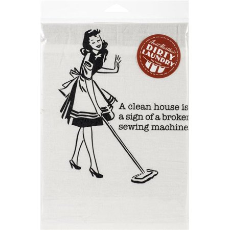 Aunt Martha's Dirty Laundry - A Clean House is a Sign of a Broken Sewing Machine