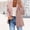 Z001-Pink, variant on Women's Casual Blazers Long Sleeve Open Front Solid Business Work Office Jackets Lapel Elegant Loose Fit Coat with Pockets Z001-Black L