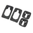 thumbnail image 4 of Joint de Poignée de Porte, Kit de Joint de Poignée de Porte Noire en Caoutchouc Longue Durée 4Pcs pour III 3 Voitures, 4 of 8