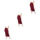 thumbnail image 1 of Qarigey de mujer de cintura alta Casual otoño fácil de combinar transpirable plisado hogar viaje niñas faldas ropa XS rojo Type1 NO1, 1 of 6
