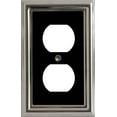 thumbnail image 1 of Prise Estate chrome d'Atron Electro Industries - centre noir, 1 of 1