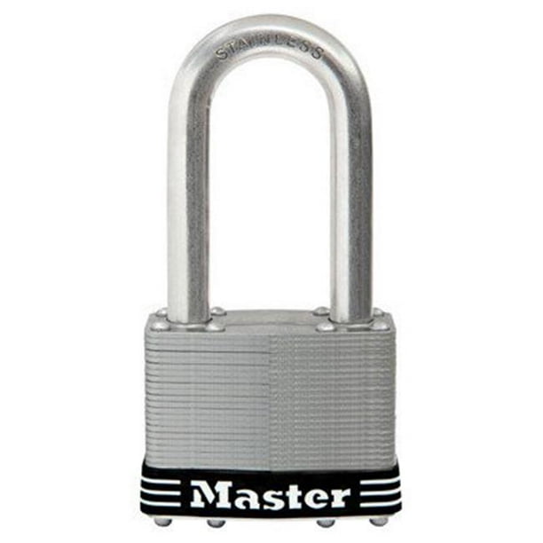 Master Lock 236792 2.5 in. Stainless Steel Laminated Padlock Walmart