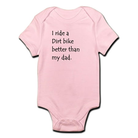 

CafePress - Dirtbike - Baby Light Bodysuit