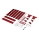 thumbnail image 2 of Kit de herramientas universales paralelas para riel guía de sierra de aleación de aluminio para carpintería, 2 of 12