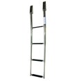 thumbnail image 1 of Panther Marine 25-0008 4-Step Stainless Steel Telescoping Ladder, 1 of 4