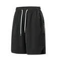 thumbnail image 4 of Men's Casual Shorts Loose Fit Comfortable Breathable Summer Fall Wear Easy Care Machine Wash Lightweight Durable Mens Shor Drawstring Elastic Waist Casual Beach Pants, 4 of 9