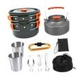 thumbnail image 3 of Juego de utensilios de cocina Strade Fareast Limited para acampar sartén olla 1 L, 3 of 8