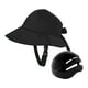 thumbnail image 2 of Casco de bicicleta para adultos, 58-60 cm, con forma de sombrero para mujer Negro, 2 of 9