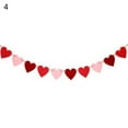 thumbnail image 2 of 1 Set Valentine's Day and Red Glittery Heart Garland Valentine's Day Party Decorations Ornaments for Valentines Day Wedding Engagement Party Home Decoration, 2 of 7