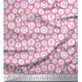 thumbnail image 1 of Soimoi Rayon Fabric Star & Cute Animals Kids Print Fabric by Yard 56 Inch Wide, 1 of 3