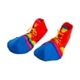 thumbnail image 3 of Langgg Funny Circus Props Rainbow Clown Shoes Eye-Catching For Festivals And Holiday Celebrations And Cosplay Events S, 3 of 6