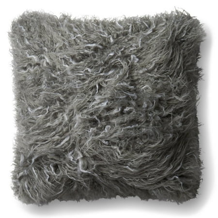 Loloi Rugs P0598 Gray Shag Throw Pillow The Loloi Rugs P0598 Gray Shag Throw Pillow brings the softness of shag to your contemporary or glamorous décor. You ll experience the perfect amount of comfort  thanks to the selection of available fills to choose from. Loloi Rugs With a forward-thinking design philosophy  innovative textures  and fresh colors  Loloi Rugs sets the standards for the newest industry trends. Founded in 2004 by Amir Loloi  Loloi Rugs has established itself as an industry pioneer and is committed to designing and hand-crafting the world s most original rugs. Since the company s founding  Loloi has brought its vision to an array of home accents  including pillows and throws. Loloi is proud to have earned the trust and respect of dealers and industry leaders worldwide  winning more awards in the last decade than any other rug company.