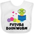 thumbnail image 3 of Inktastic Future Bookworm Boys or Girls Baby Bib, 3 of 4