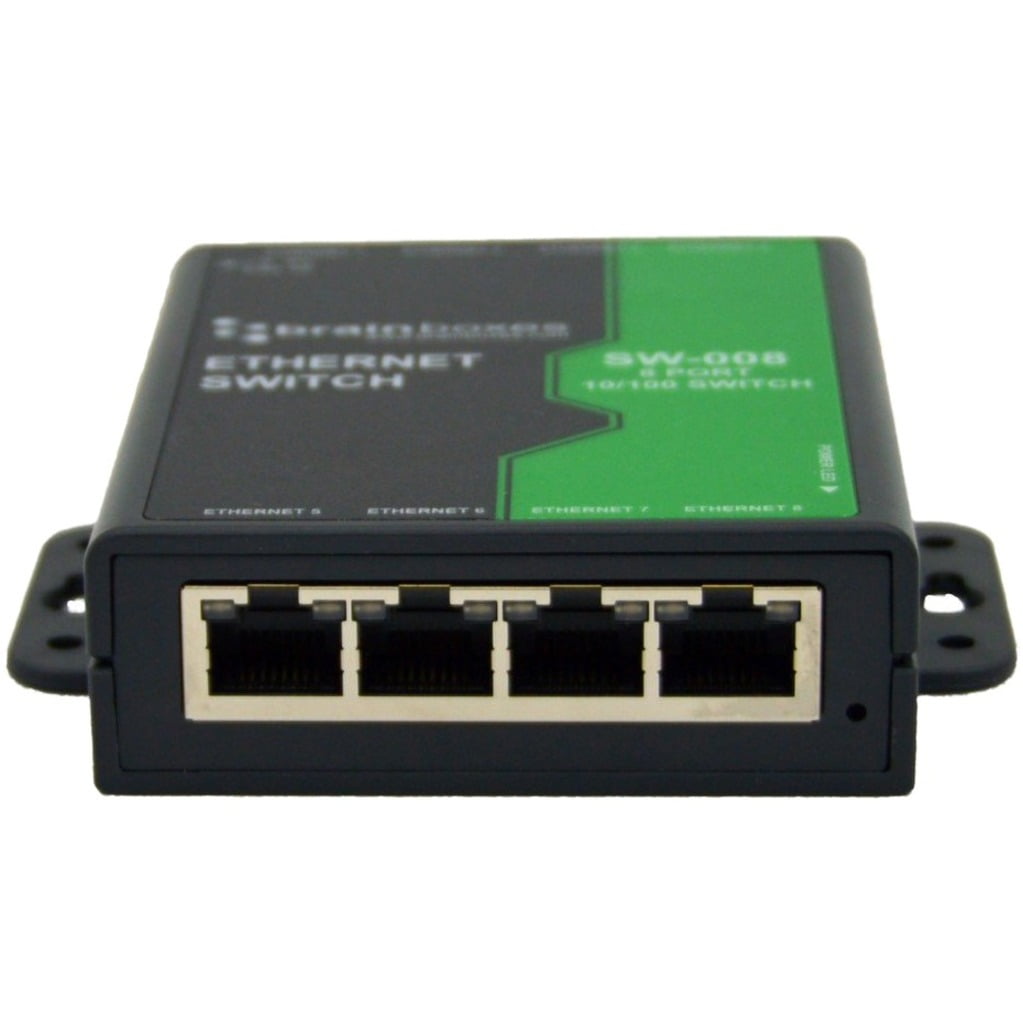 Brainboxes 8 Port Unmanaged Ethernet Switch Wall Mountable SW008